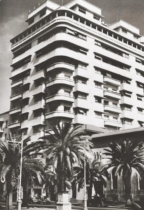 First skyscrapers of Casablanca